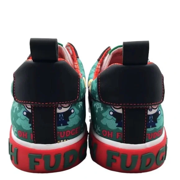 🎄A Christmas Story Ralphie Sneakers Men’s Size 11 Low Top Holiday Shoes NWT